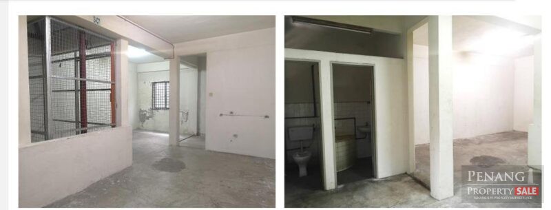 (DESERVE PRICE WITH 2 TONS GOODS LIFT) 4-Storey Shoplot at Bagan Baru, Butterworth For RENT