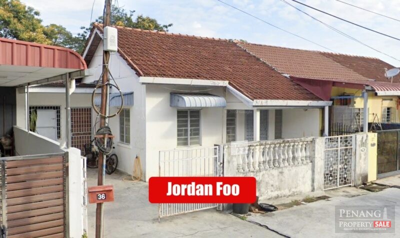 Single Storey Semi D Jalan Tan Lu Ghee P Ram Lee Taman Free School