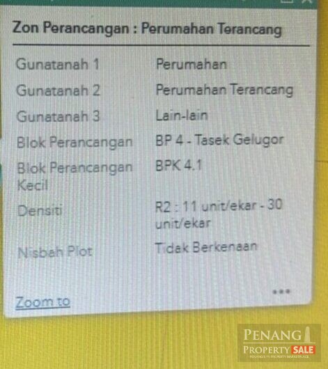 3.84 Acres Tasek Gelugor Roadside Development Land