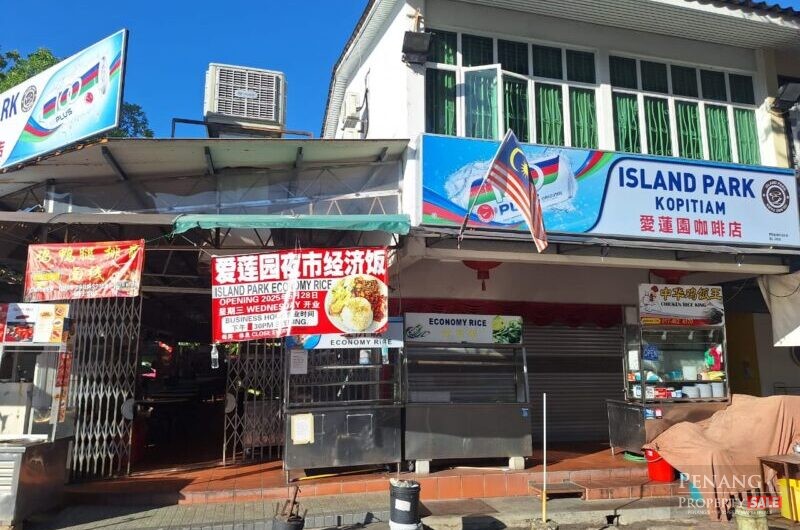 For Sale 2 Storey Shoplot Tingkat Tembaga Georgetown 11600 Pulau Pinang