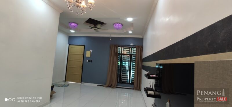 For Sale1 Storey Terrace House End Lot Bertam Perdana Kepala Batas 13200 Pulau Pinang