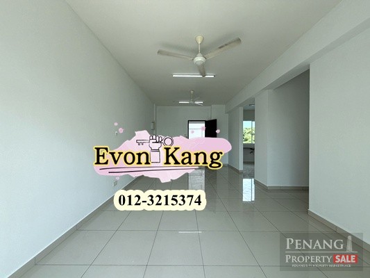 D Zone @ Teluk Kumbar Bayan Lepas 1500SF Corner Bare Unit Key on Hand