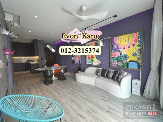 Q1 Queens Residence @ Bayan Lepas 1000SF Fully Furnished ID Design