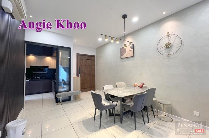 Queens Residence Q1 Bayan Lepas 1000sf ID Designed 2 Car Park [KEY WITH ME]