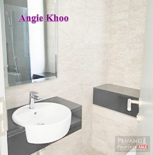 Triuni Residence 1146sqft 2 CAR PARK Gelugor Brand New Bare unit