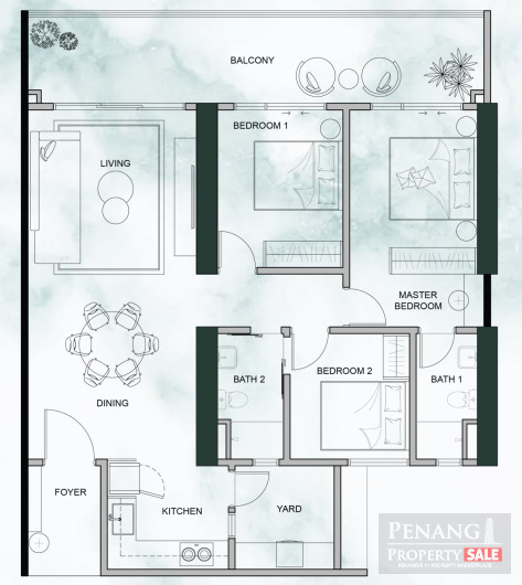 Georgetown New Project Unblocked Panoramic Sea View & City View