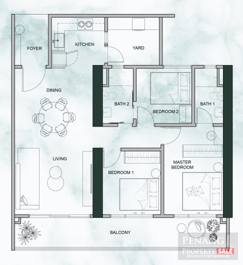 Georgetown New Project Unblocked Panoramic Sea View & City View