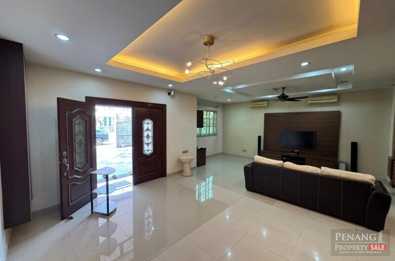 (SEMI-DETACHED HOUSE,FULLY RENO)Taman Bukit Minyak Indah, Bukit Minyak