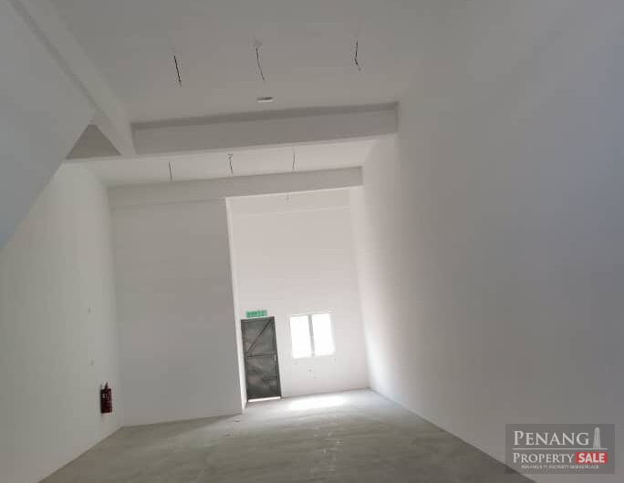 GROUND FLOOR DOUBLE STOREY SHOPLOT at Pusat Perniagaan Seri Juru, One City Juru, Bukit Minyak For RENT