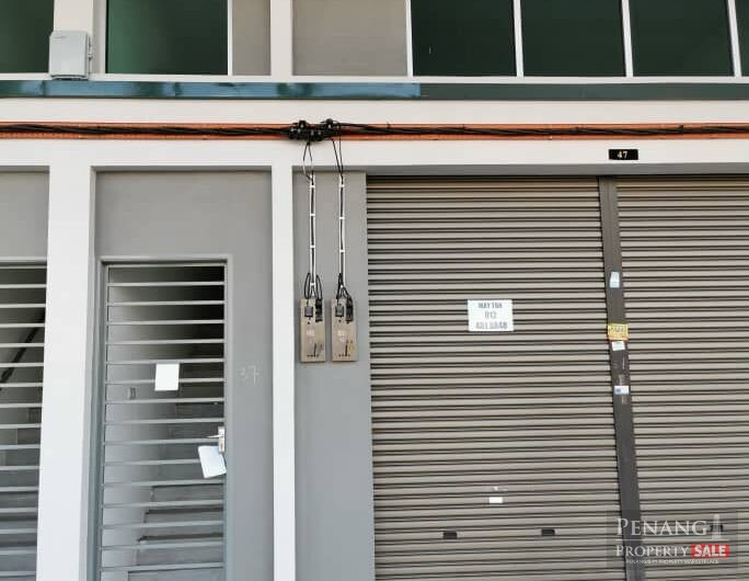GROUND FLOOR DOUBLE STOREY SHOPLOT at Pusat Perniagaan Seri Juru, One City Juru, Bukit Minyak For RENT
