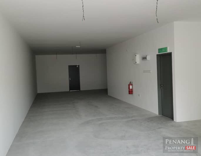 GROUND FLOOR DOUBLE STOREY SHOPLOT at Pusat Perniagaan Seri Juru, One City Juru, Bukit Minyak For RENT