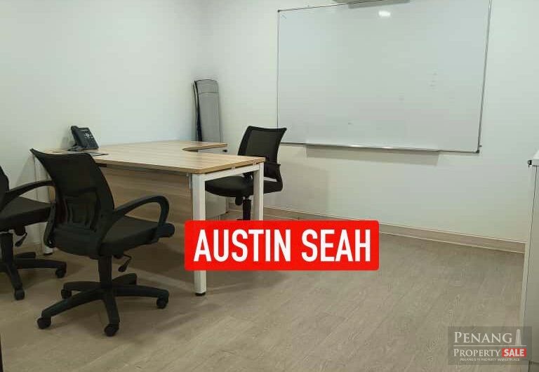 SETIA OFFICE SPACE FURNISHED & RENOVATED For RENT. GOT SEASON CARPARK