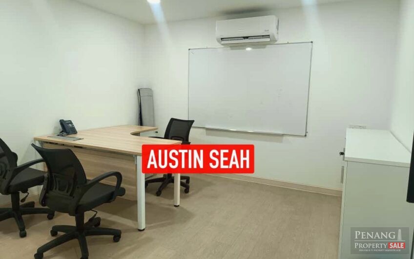 SETIA OFFICE SPACE FURNISHED & RENOVATED For RENT. GOT SEASON CARPARK