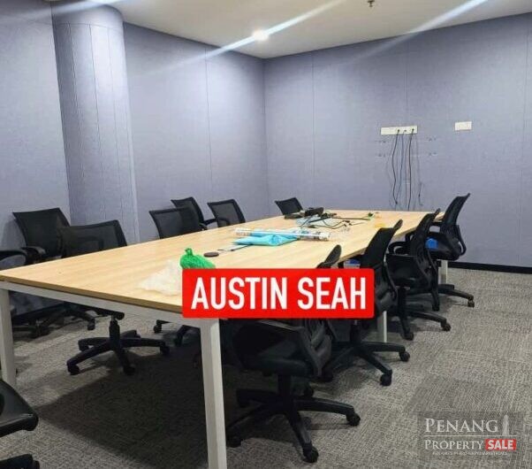 SETIA OFFICE SPACE FURNISHED & RENOVATED For RENT. GOT SEASON CARPARK