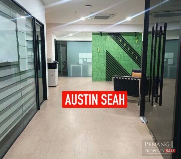 SETIA OFFICE SPACE FURNISHED & RENOVATED For RENT. GOT SEASON CARPARK