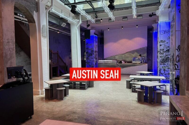 LEBUH ACHEH ADJOINING SHOPHOUSE For SALE, TENANTED, TOURIST SPOT