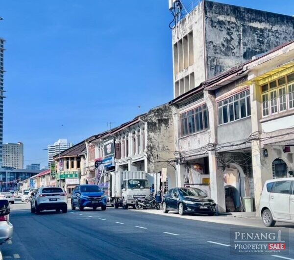 2 Storey Shophouse Facing Mainroad Located in C.Y. Choy, Georgetown