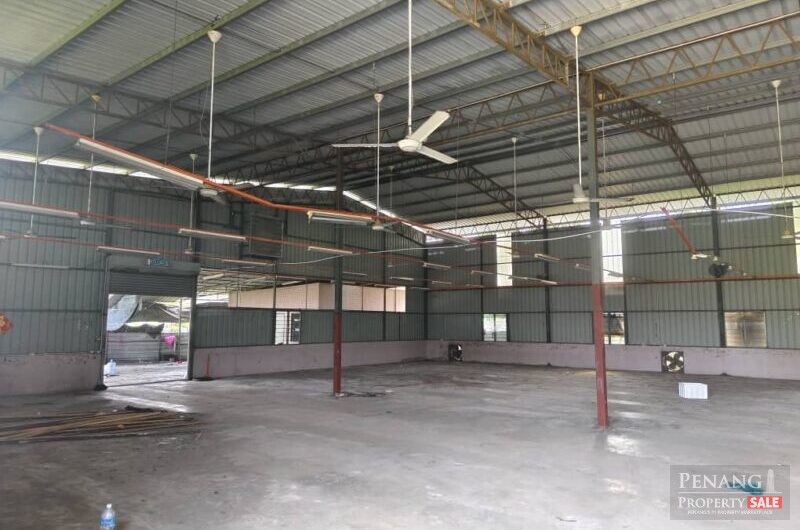 (DESERVED PRICE / GOOD CONDITION) Factory Warehouse at Juru For RENT