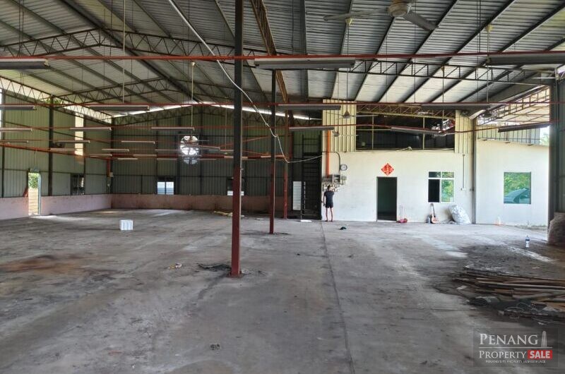 (DESERVED PRICE / GOOD CONDITION) Factory Warehouse at Juru For RENT