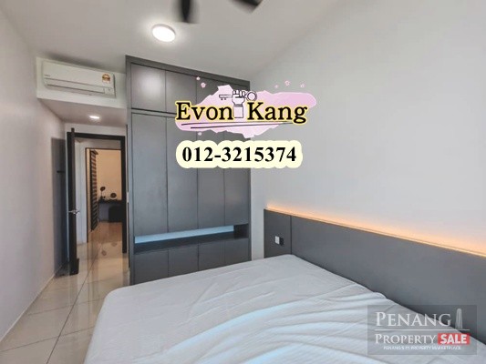 Q2 Queens Residence @ Bayan Lepas 1000SF Fully Furnished Renovated