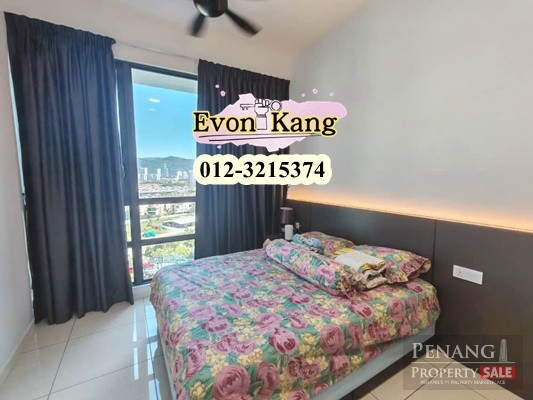 Q2 Queens Residence @ Bayan Lepas 1000SF Fully Furnished Renovated