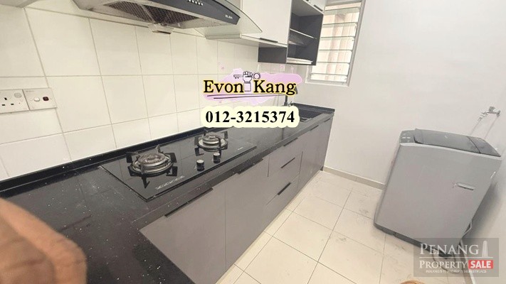 I-Santorini @ Tanjung Tokong 850SF Fully Furnished Kitchen Renovated