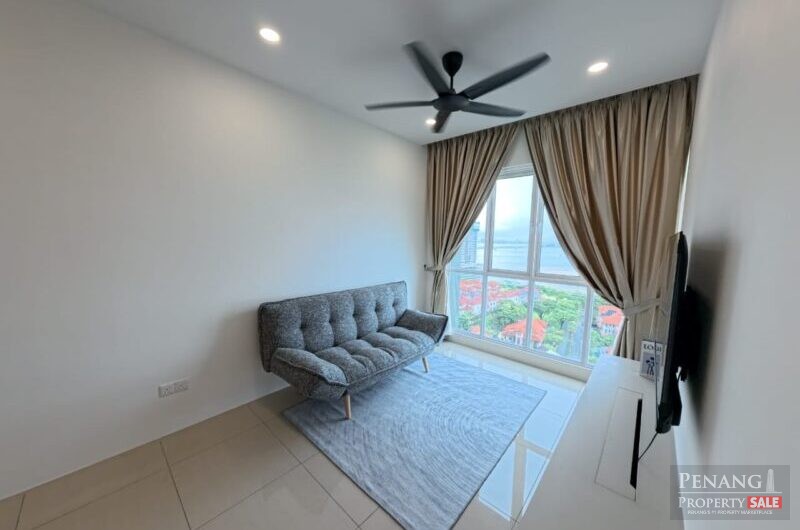The Zen @ Sea View Corner Unit | Gelugor | Furnished with Fully Renovated | 2 Carpark | Near to Queensbay
