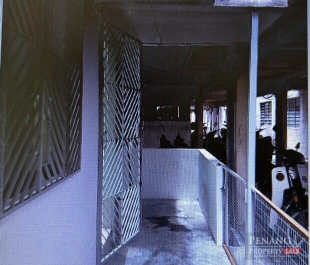For Rent Ground Floor Unit Flat Lorong Tenggiri Seberang Jaya Perai Butterworth Pulau Pinang