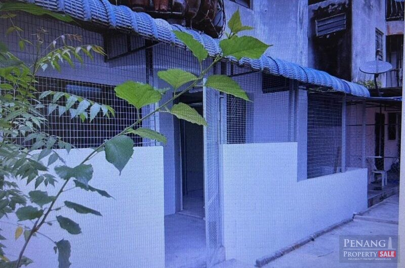 For Rent Ground Floor Unit Flat Lorong Tenggiri Seberang Jaya Perai Butterworth Pulau Pinang