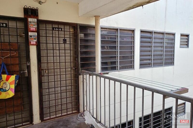 For Sale Pangsapuri Puah Damai 13500 Permatang Puah, Seberang Perai Butterworth Pulau Pinang