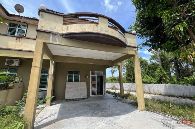 For Sale 2 Storey Bungalow House Taman Merpati Indah Batu Kawan 14100 Pulau Pinang