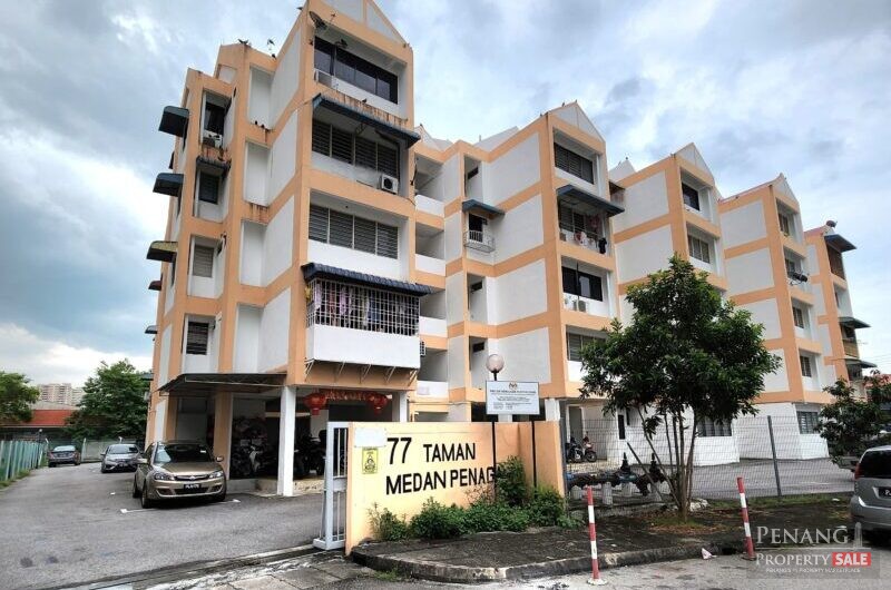 For Sale 77 Taman Medan Penaga Flat Georgetown Pulau Pinang