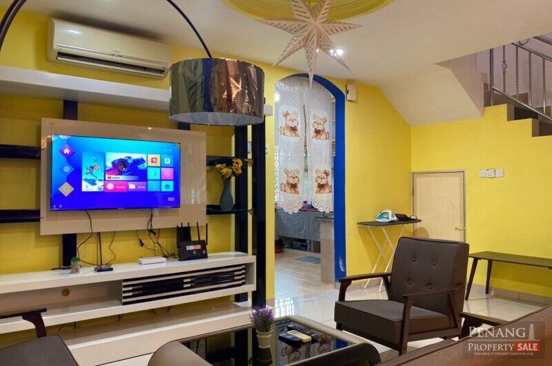 For Rent 2 Storey Terrace House Corner Unit Taman Nirvana Alma Bukit Mertajam 14000 Pulau Pinang