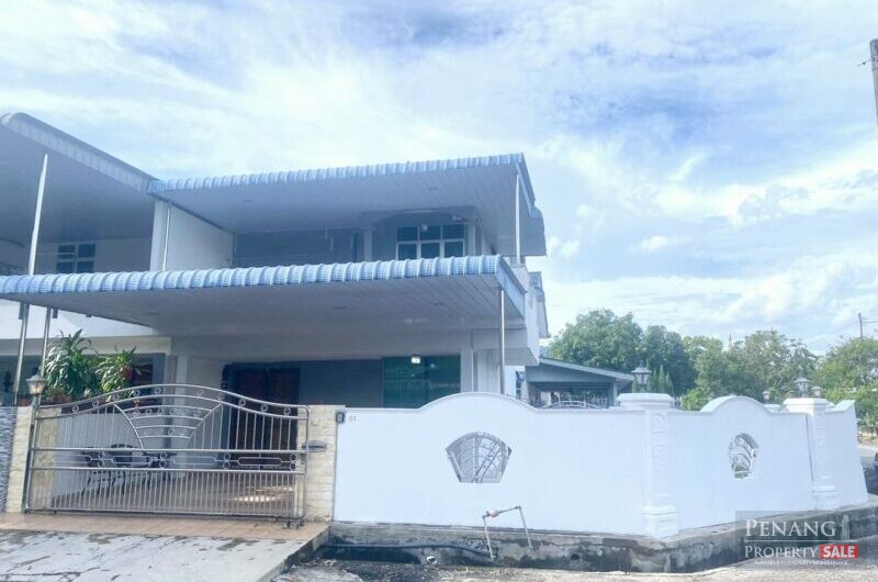 For Rent 2 Storey Terrace House Corner Unit Taman Nirvana Alma Bukit Mertajam 14000 Pulau Pinang