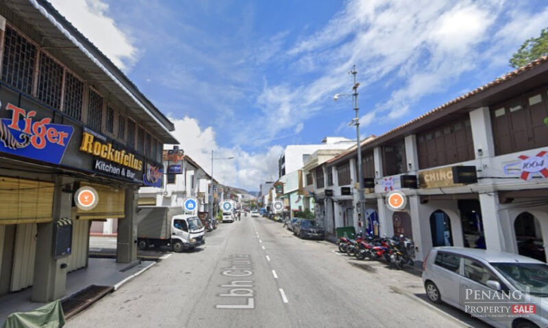 Chulia Street 2sty Shophouse Adjoining Main Road Georgetown Love Lane