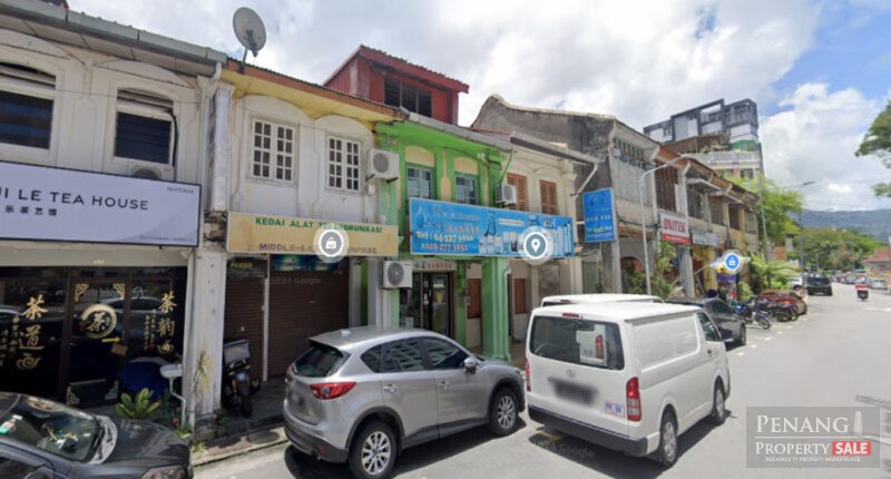Argyll Road 2 Sty Shop Lot Penang Road Georgetown Main Road 2700sf