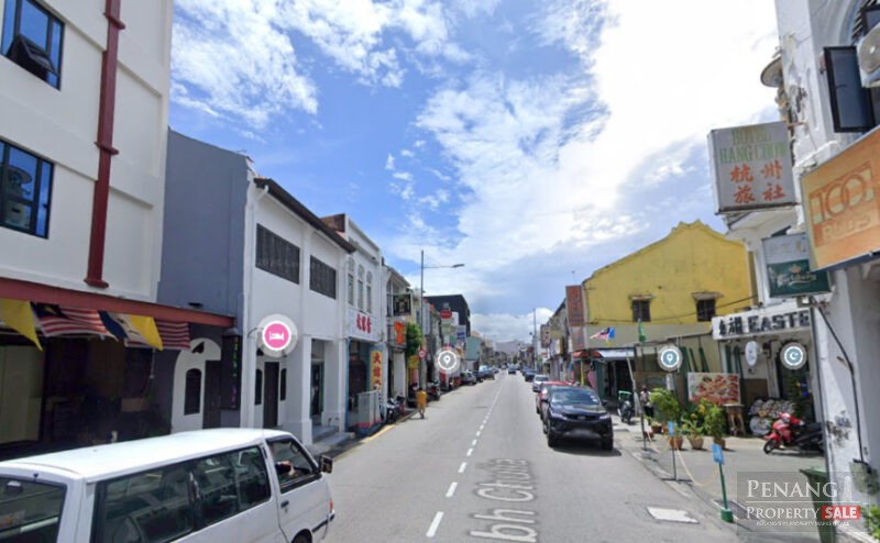 Chulia Street 2sty Shophouse Adjoining Main Road Georgetown Love Lane