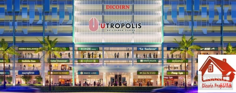 Utropolis Ground Floor Shoplot – Revised selling price