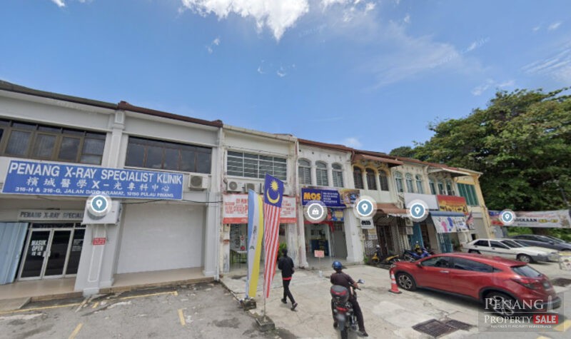 Jalan Dato Keramat 2 Sty Shop Main Road Georgetown 2900sf