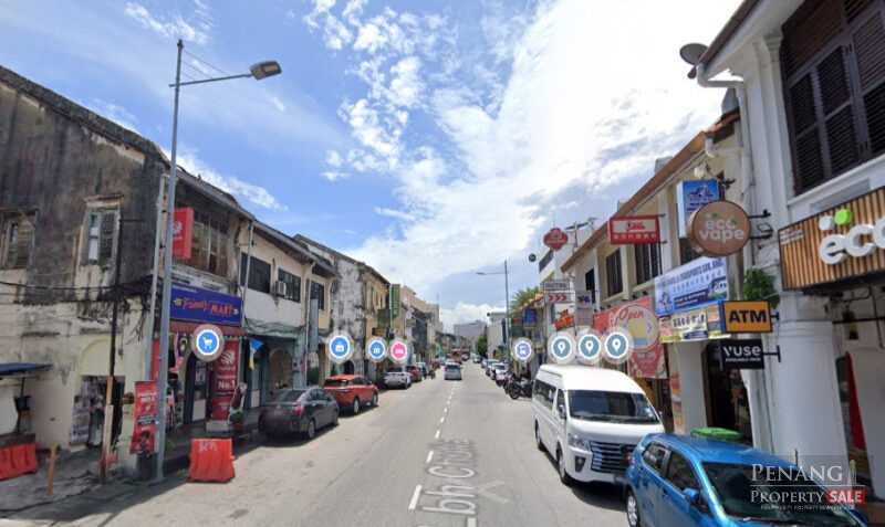 Chulia Street 2sty Shophouse Adjoining Main Road Georgetown Love Lane