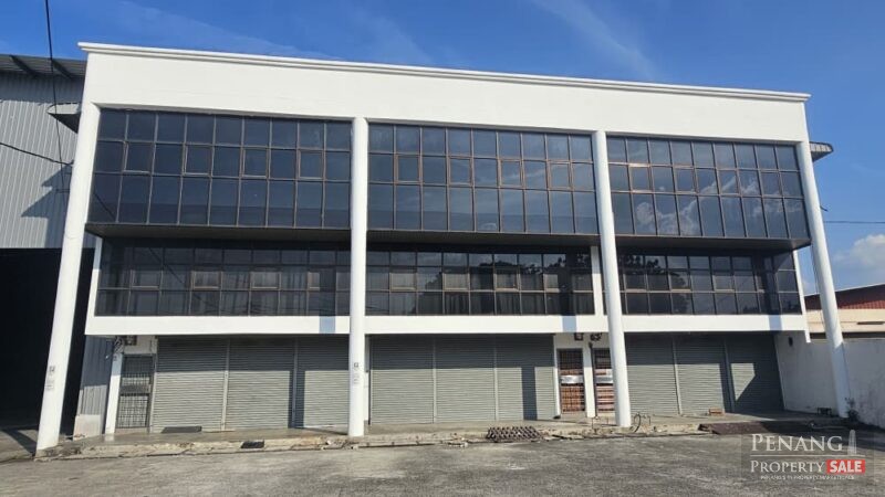 (FACING MAINROAD / BIGGER SIZE) Detached Warehouse / Factory at Bagan Lalang, Butterworth