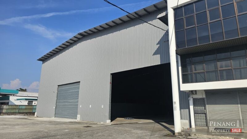 (FACING MAINROAD / BIGGER SIZE) Detached Warehouse / Factory at Bagan Lalang, Butterworth