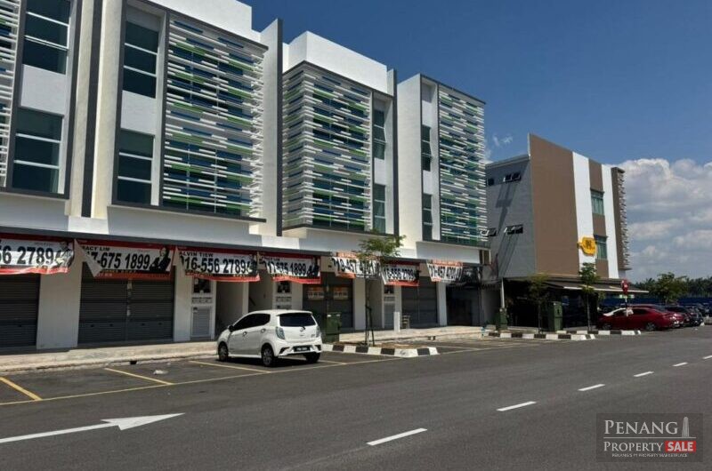 (DESERVE FACING MAINROAD) BRAND NEW 3stry Shoplot at Bertam Avenue, Kepala Batas