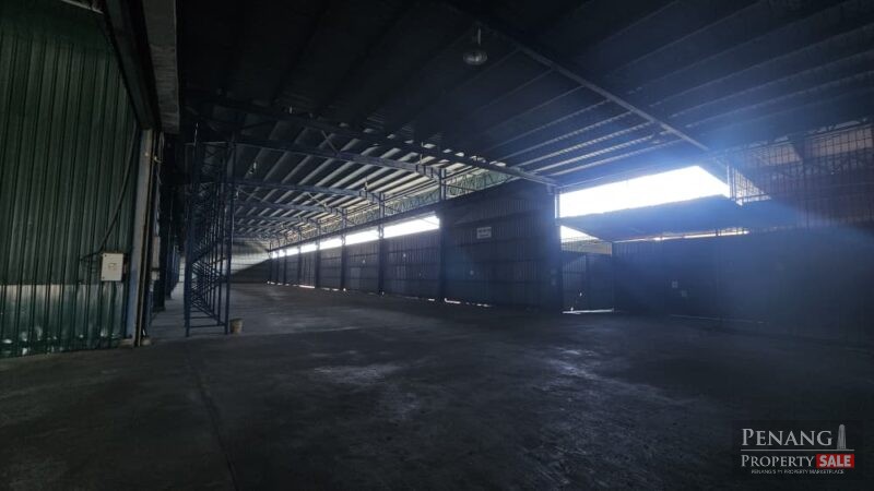 (FACING MAINROAD / BIGGER SIZE) Detached Warehouse / Factory at Bagan Lalang, Butterworth