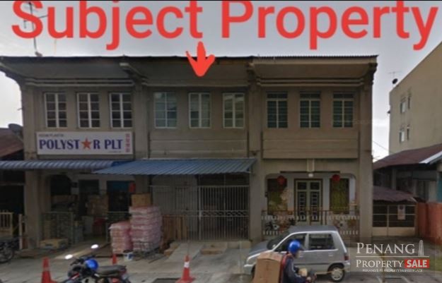 2 Storys Shop House opposite Penang Time Square
