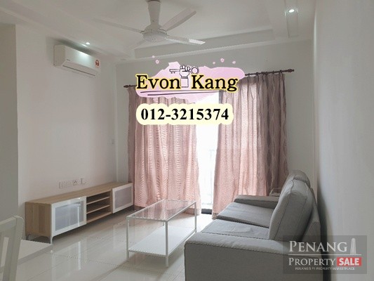 Tri Pinnacle @ Tanjung Tokong 800SF Fully Furnished 2 Parkings Nice