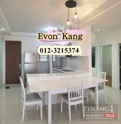 Tri Pinnacle @ Tanjung Tokong 800SF Fully Furnished 2 Parkings Nice