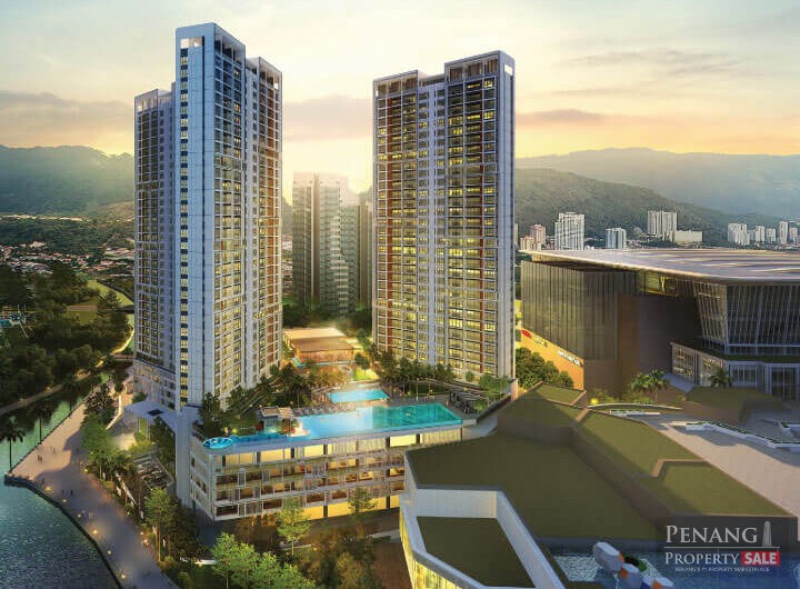 Mezzo @ The Light, Gelugor, 1292sf, 3 Bedroom, Brand New