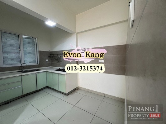 Gardens Ville @ Sungai Ara 1115SF Bare Unit Kitchen Renovate 2 Parking