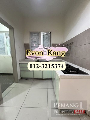 Gardens Ville @ Sungai Ara 1115SF Bare Unit Kitchen Renovate 2 Parking